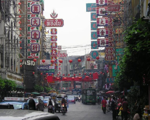 泰国首都曼谷的中国城